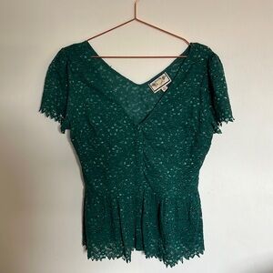 Anthropologie button top